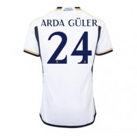 Pánský Fotbalový dres Real Madrid Arda Guler #24 2023-24 Domácí Krátký Rukáv